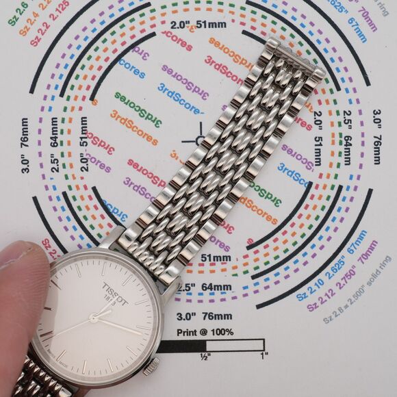 Tissot T109210A Everytime Small 30mm Ladies Watch Sapphire Crystal - New Battery - Picture 12 of 13